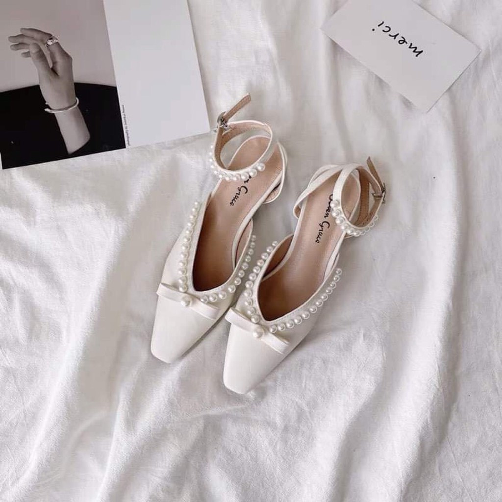 [GIÀY BÚP BÊ] Mã hàng thiết kế đặc biệt để đi tiệc, đi chơi, phù hợp cả văn phòng, công sở - D08  - GIÀY NỮ GOBE