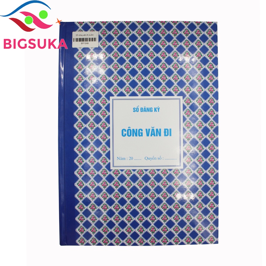 Sổ công văn đi công văn đến 180 trang - định lượng 65gsm BIGSUKA