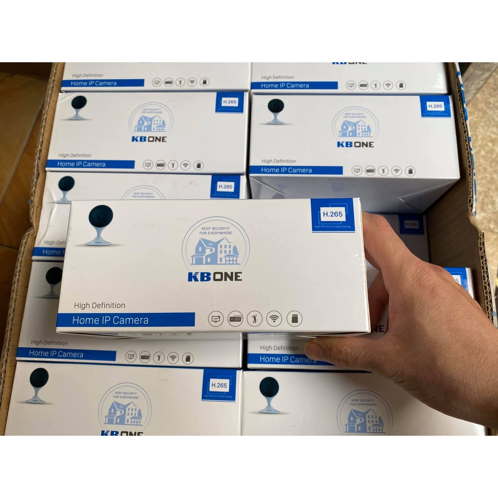 Camera Wifi KBone KN-H21A Gắn Tường Mini Thông Minh Báo Động Full HD 1080p Thương Hiệu Mỹ- Hàng Chính Hãng | BigBuy360 - bigbuy360.vn