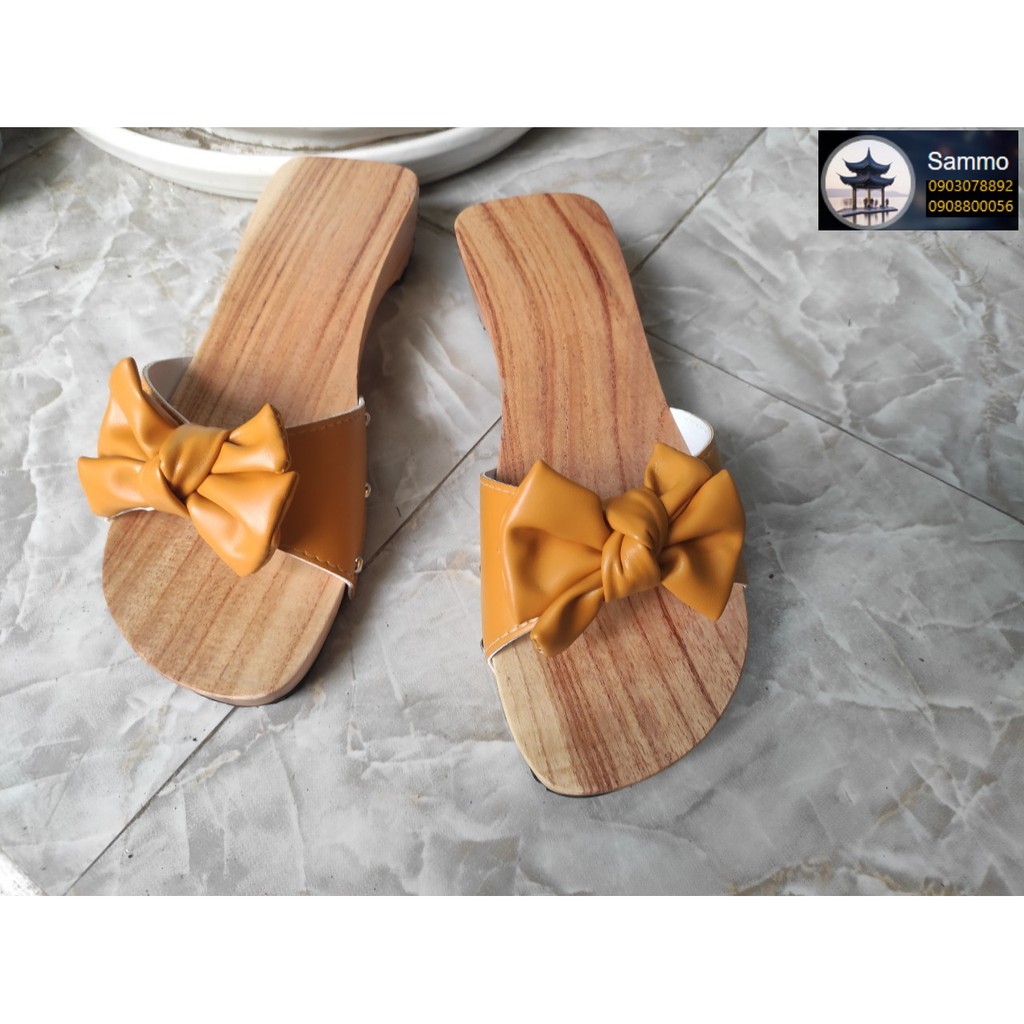 Guốc Gỗ Guốc Mộc 3 Phân