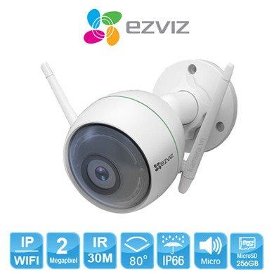 [ Chính Hãng ] Camera Wifi Ezviz C3WN 1080p; Lắp đặt ngoài trời, không sợ mưa gió - Bảo Hành 2 Năm 1 Đổi 1