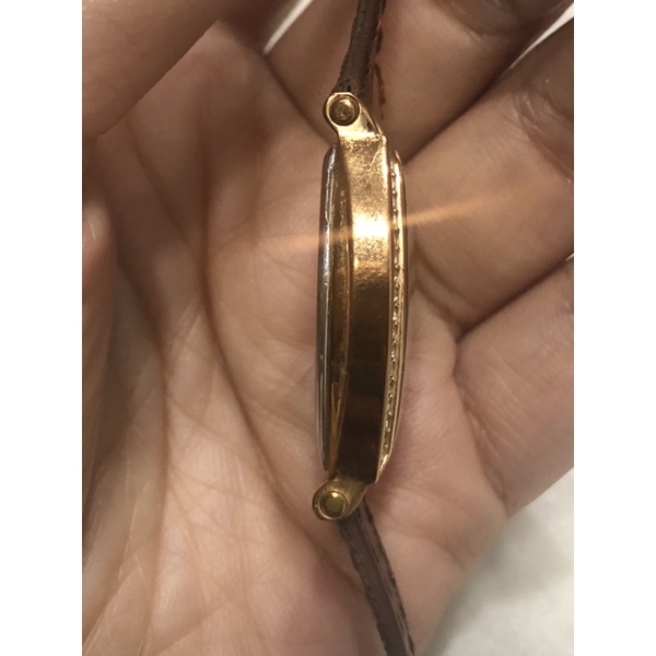 ĐỒNG HỒ SI NHẬT CHÍNH HÃNG DÂY DA CHẤT VÀNG HỒNG DÀNH CHO NỮ - THƯƠNG HIỆU ROBERTA DI CAMERINO