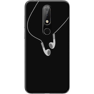 Ốp lưng nokia 5.1 plus, 6.1 plus in hình tai nghe