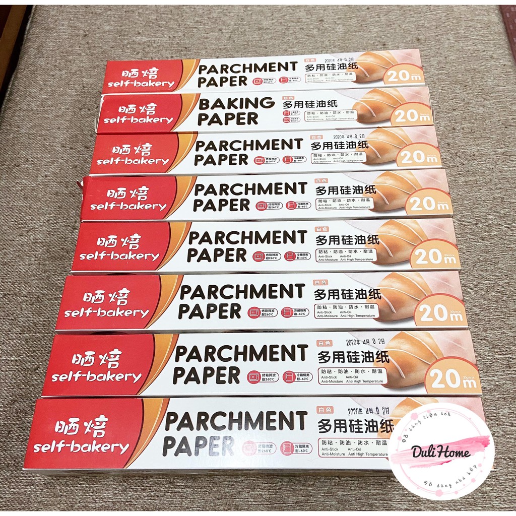 20met Giấy nến nướng bánh/chống dính (Parchment Paper)