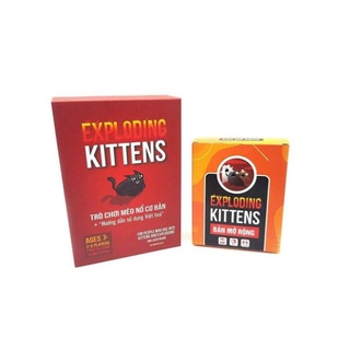 - Mèo nổ exploding kittensPhiên bản: Mèo đỏ