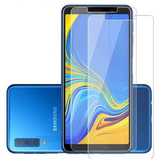 Kính cường lực trong suốt Samsung Galaxy A7 2018 (Kèm miếng lau)