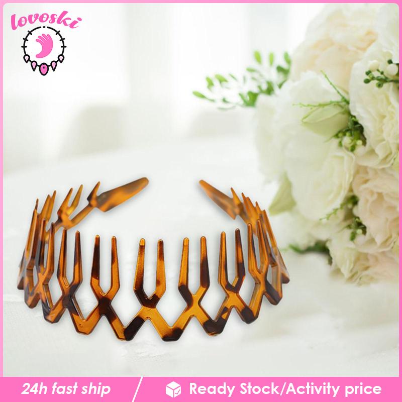 Băng Đô Cài Tóc Có Răng Chống Trượt Mượt Mà Thời Trang Dùng Trang Điểm Tiệc Tùng / Tiệc Tùng