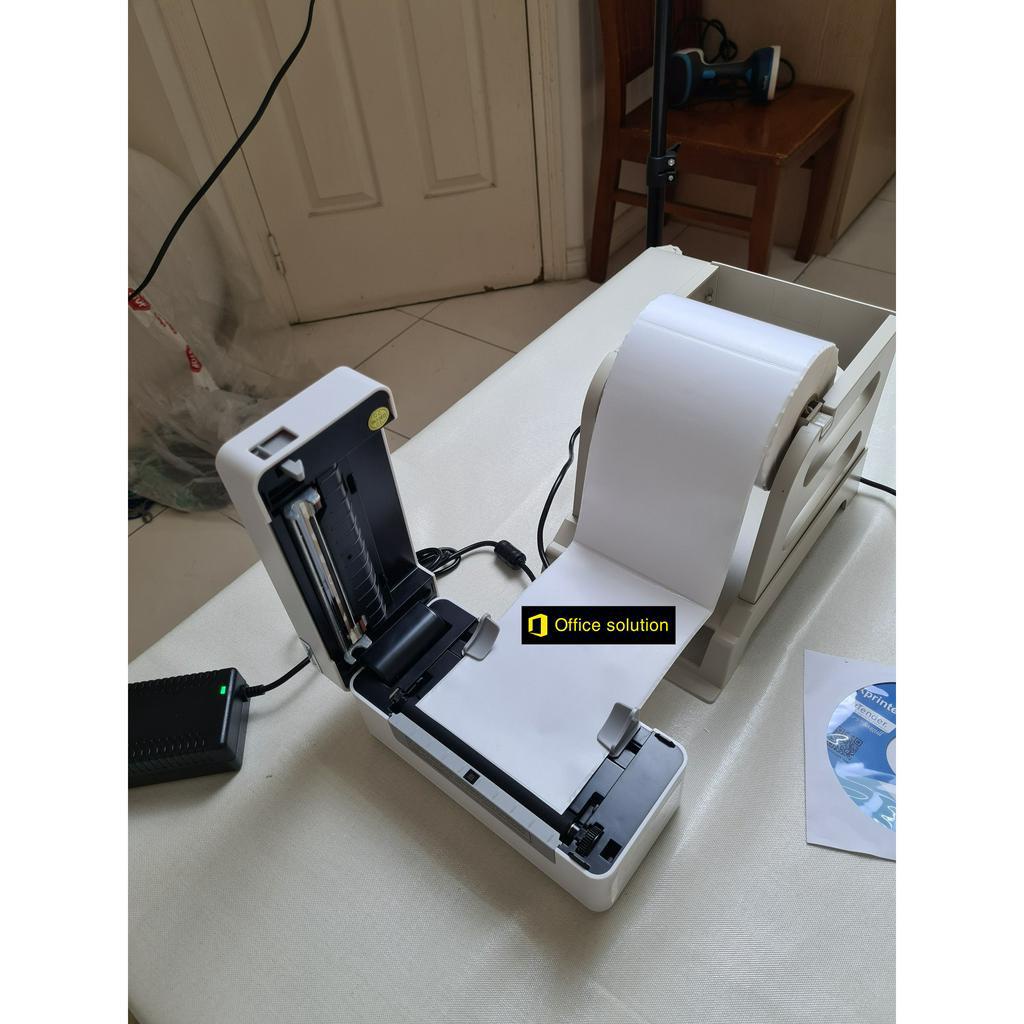 Máy In đơn hàng, vận đơn Xprinter XP-D464B màu trắng (Cổng USB+ WIFI, Khổ 110mm)
