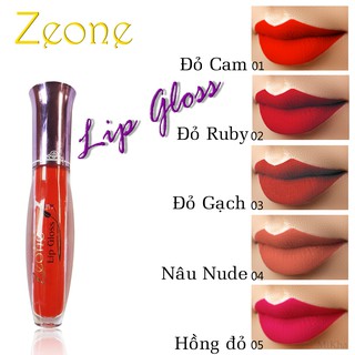Son Kem Lì Zeone Lip Gloss Hàn Quốc CHUẨN