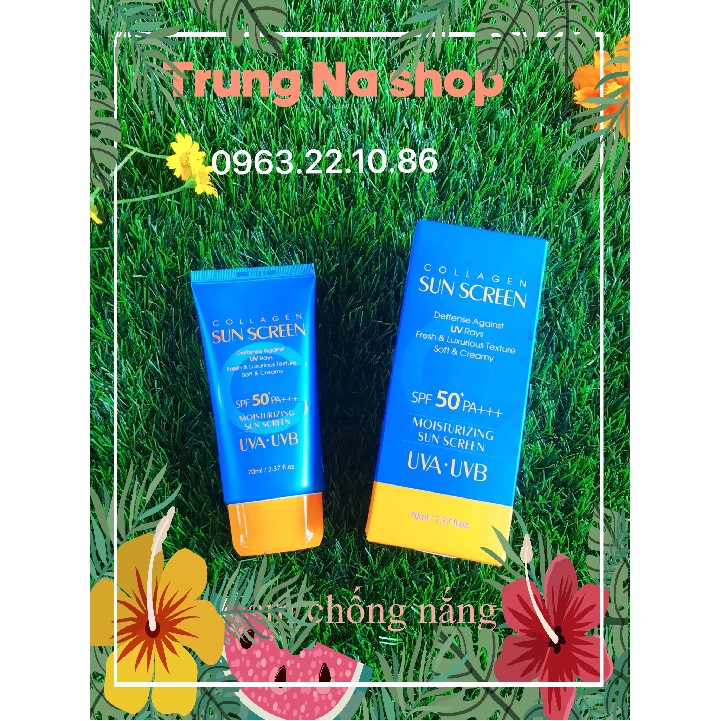 Kem Chống Nắng 3w Clinic Collagen Sun Screen SPF 50+ PA+++