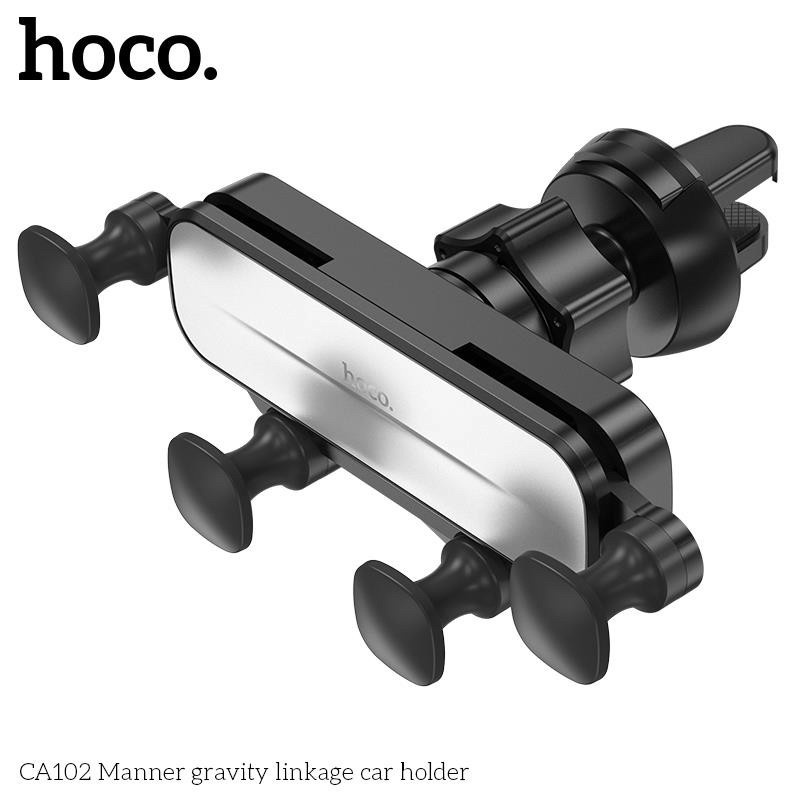 Giá Đỡ Điện Thoại Trên Ô Tô Hoco CA102 Gắn Lọc Gió Xe Hơi Xoay 360