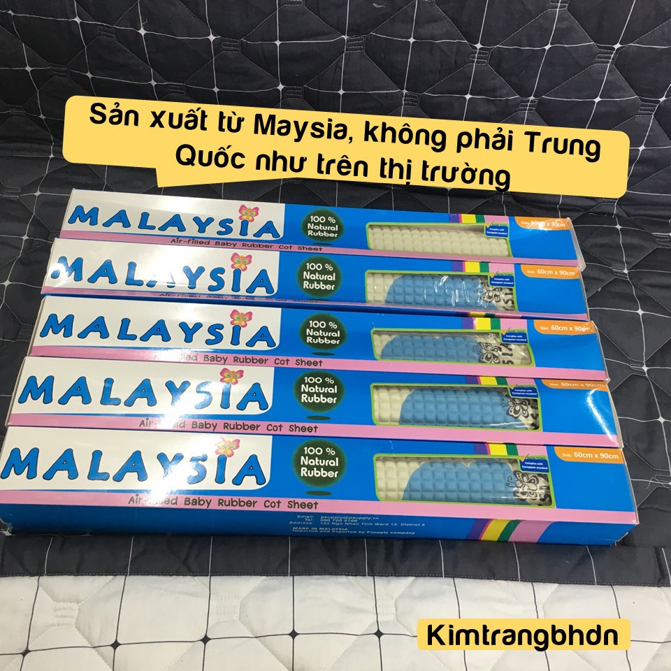 Tấm lót cao su chống thấm Kareal - Malaysia (Nệm thoáng khí cho trẻ sơ sinh)