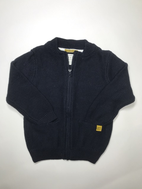 Áo len có khoá bé trai