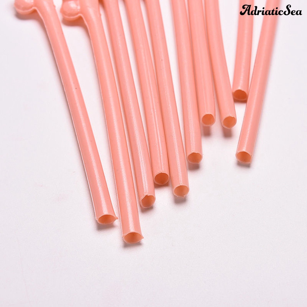 Bộ 10 ống hút nhựa tạo hình độc đáo