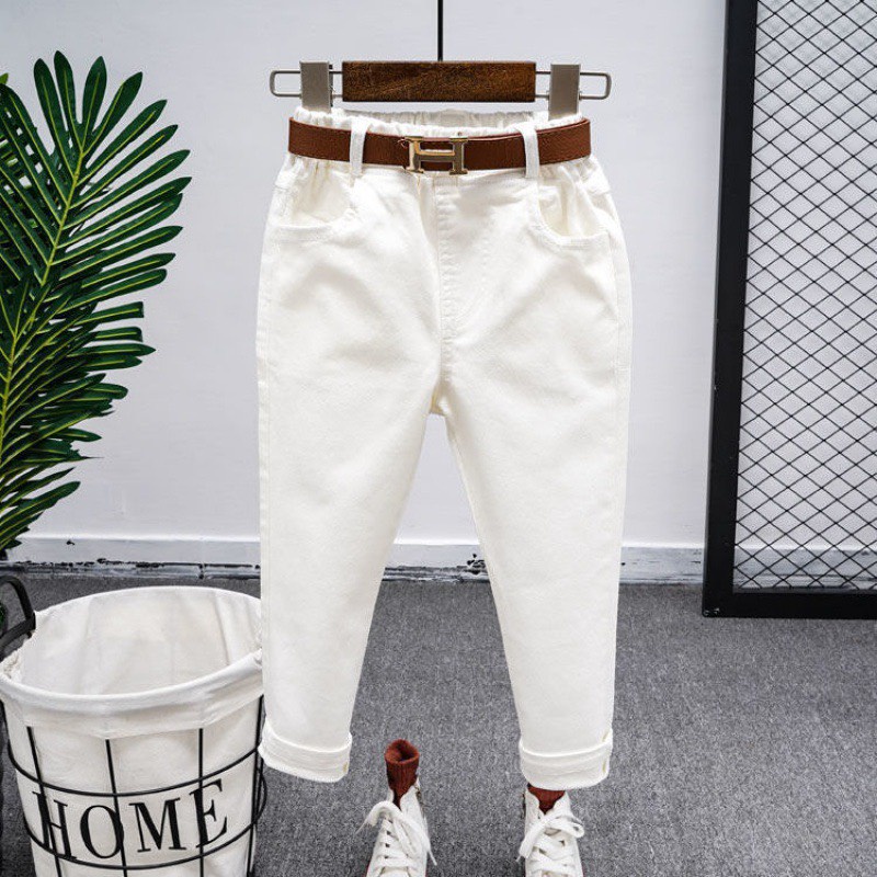 Quần kaki cho bé trai bé gái dáng ôm diện đi học đi chơi chất mềm co giãn từ 8 - 30kg BKS 23