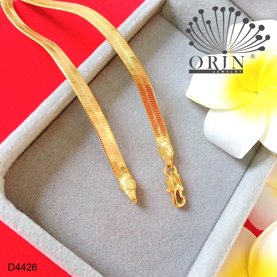 Dây chuyền dạng dây mì lớn màu 24 bền màu cao cấp Orin D4426