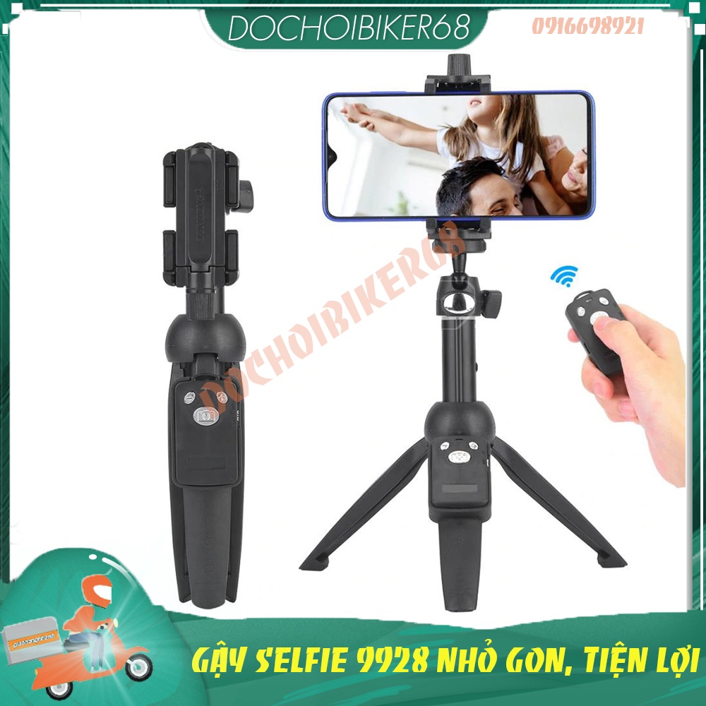 💥💥Gậy tự sướng Yunteng 9928 selfie chup hình có chân tripod đứng dochoibiker68 gậy selfie nhỏ gọn tiện lơi có remote