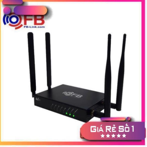 Router Router Wifi 4G LTE FB-Link CPF-901 (4 Anten - Chuyên dùng xe khách - 32 user - 5 port)