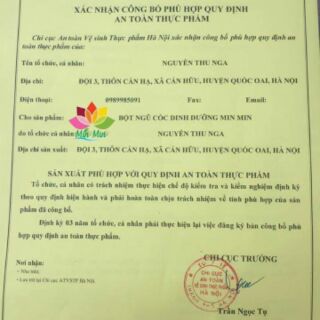 Ngũ cốc min min(1kg,)