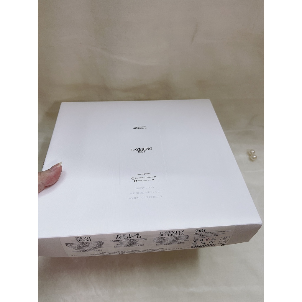 Set Nước Hoa Zara Ebony Wood EDP