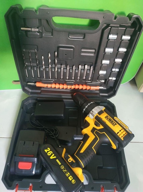 MÁY KHOAN PIN DEWALT 26V ( HÀNG CHẤT LƯỢNG ) Có Bảo Hành