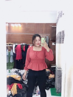 Áo kiểu thun eo #bigsize 60 - 85 kí