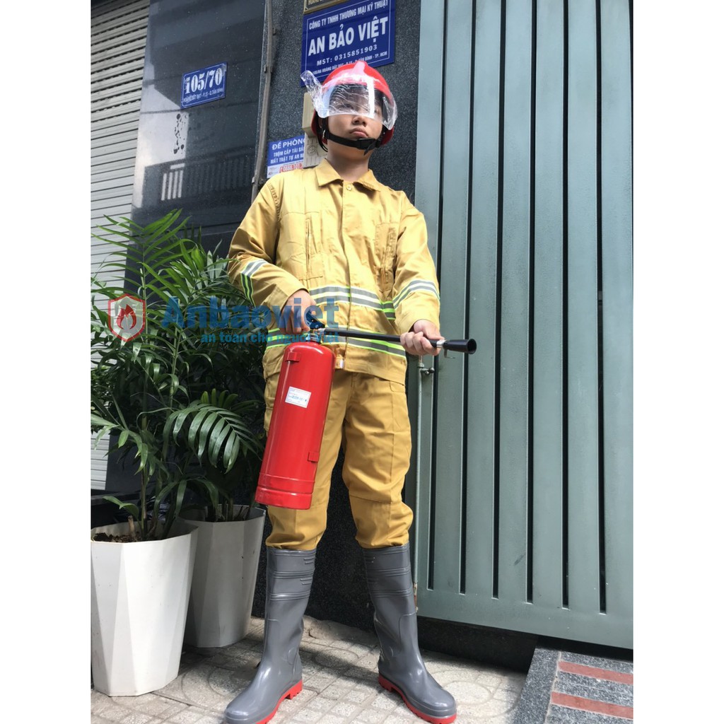 Trang phục PCCC cho đội cứu hộ theo thông tư 48 có tem kiểm định