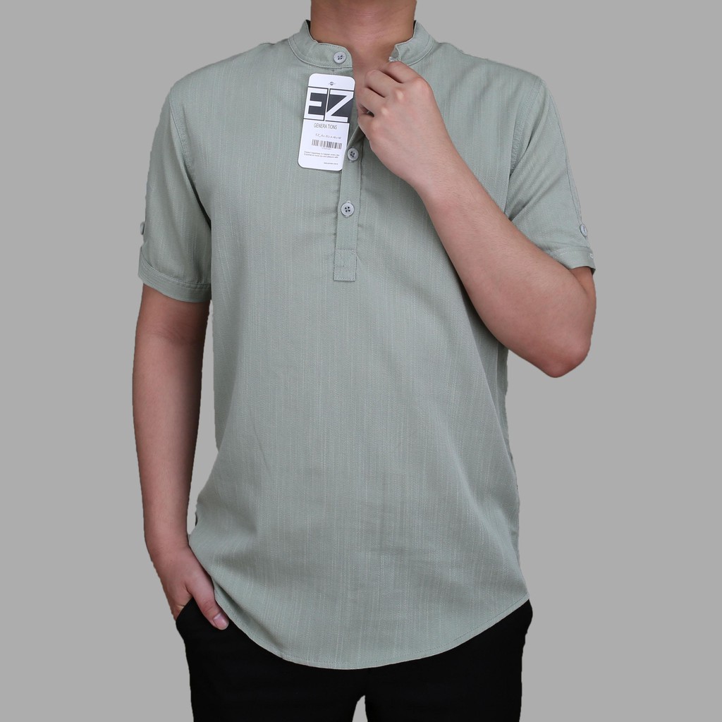 Áo Sơ Mi Đũi Nam Cao Cấp _ Chất Liệu Đũi Nhập Khẩu Mềm Mịn ,Co Giãn Nhẹ Rất Thoải Mái, Lịch Sự Cho Mọi Lứa Tuổi | BigBuy360 - bigbuy360.vn