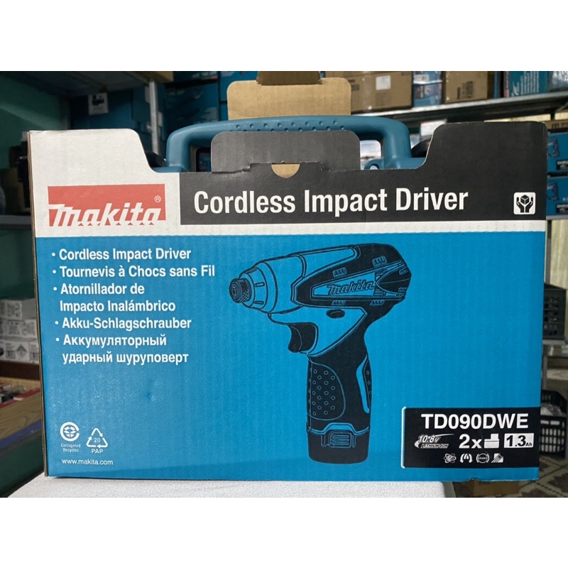 Máy bắt vít pin Makita TD090DWE 10.8V