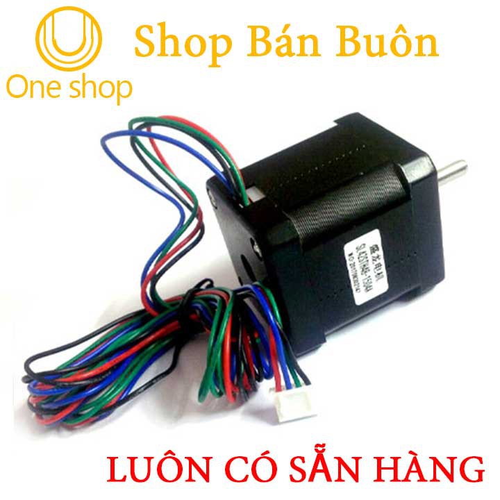 Động Cơ Bước 42BYGH47-401A 12V 1.8 Độ