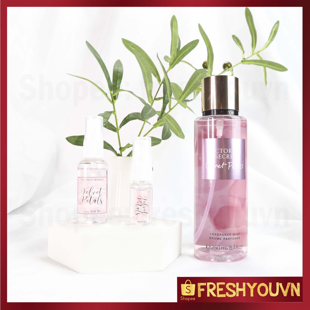 Velvet Petals - Xịt thơm toàn thân body mist Victoria's Secret khác - Ngọt | BigBuy360 - bigbuy360.vn