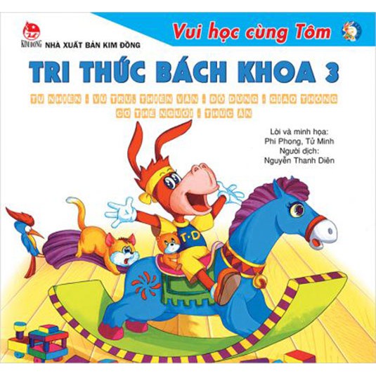 Sách lẻ - Tri thức bách khoa - Vui học cùng Tom ( Tập 1 - Tập 4 lẻ tùy chọn ) - Nxb Kim Đồng