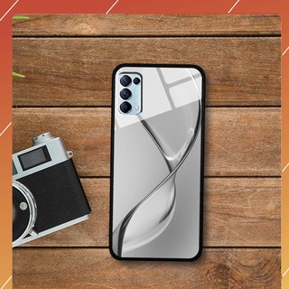 Ốp lưng kính 3D Oppo Reno 5