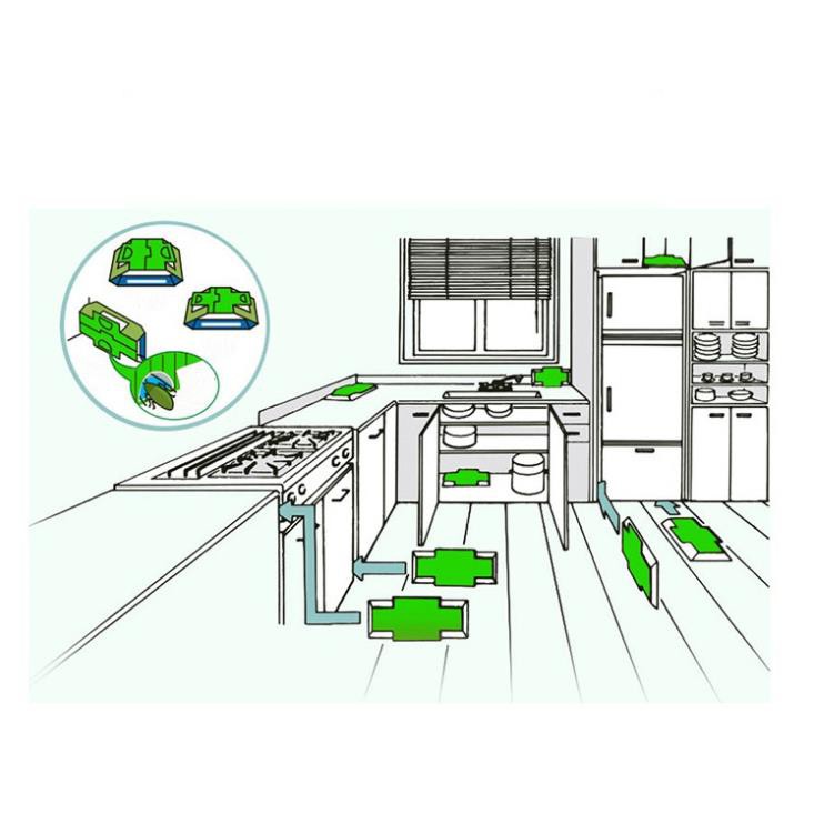 Bẫy bắt gián, côn trùng gặm nhấm. TẶNG MỒI NHỬ 5K.