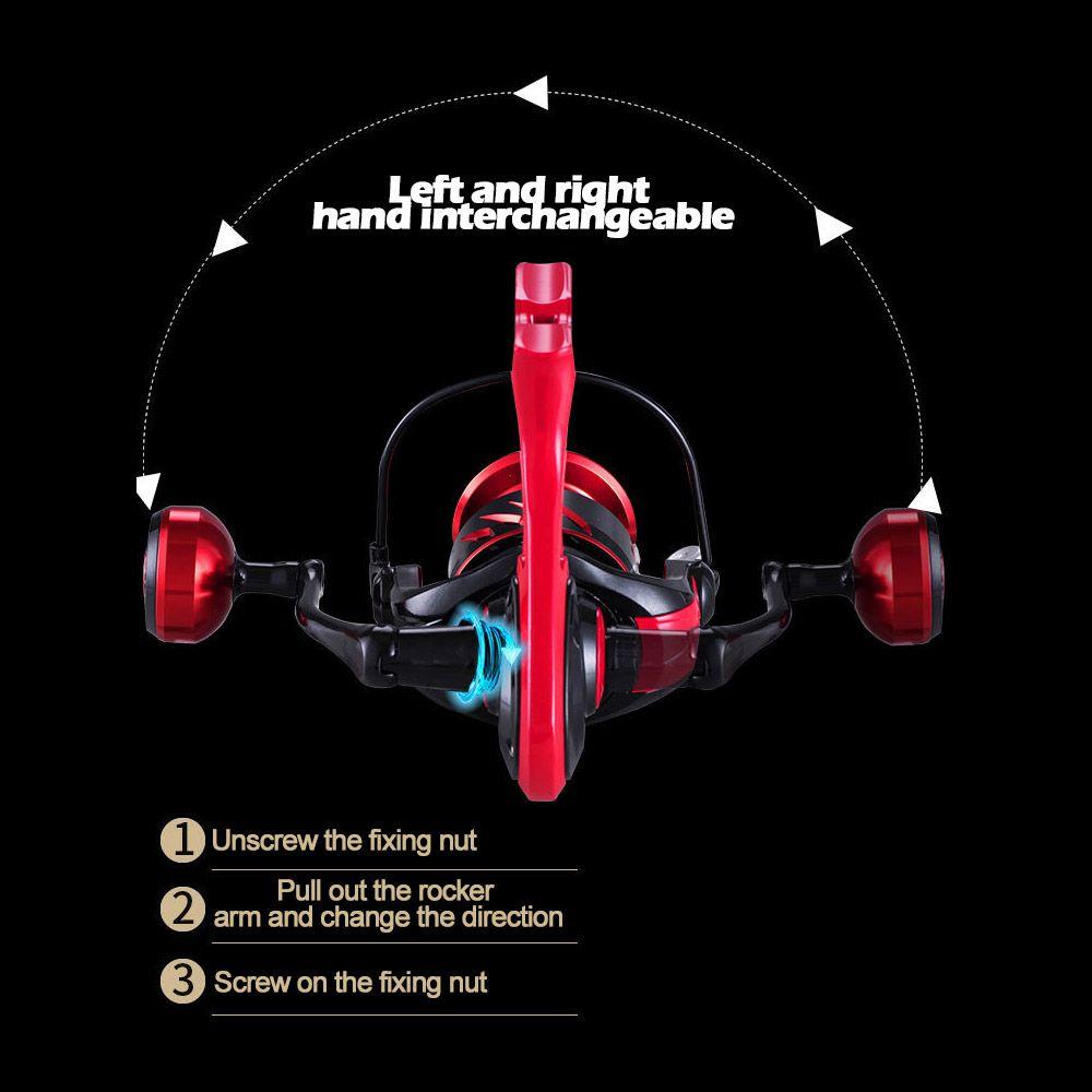 MUVAKO Guồng Quay Cần Câu Cá Chất Lượng Cao YC1000