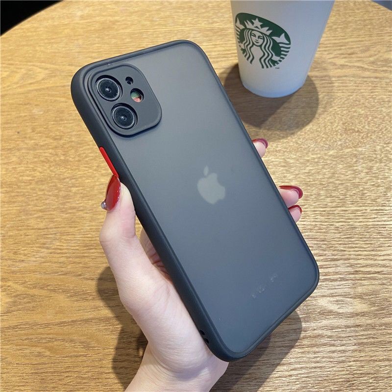 ♠☄ Ốp điện thoại lưng iPhone 11 mobile phone shell iPhoneX male XR female XSmax anti-drop liquid color contrast 7p matte 8plus full package 6sp | BigBuy360 - bigbuy360.vn
