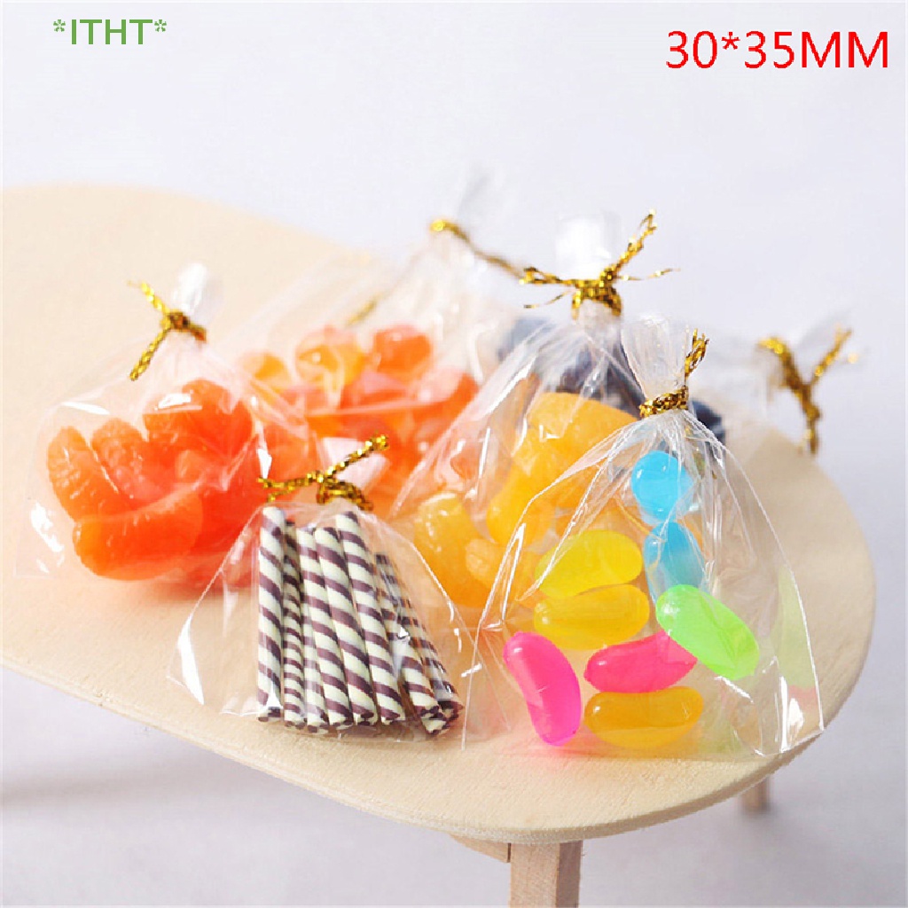Mô Hình Túi Thực Phẩm Mini Bằng Nhựa Resin Trang Trí Nhà Búp Bê Mới