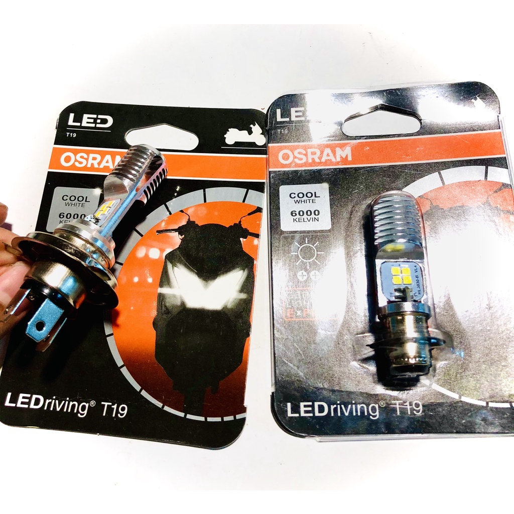 Bóng Pha LED Osram ALONGTOOL Dream- Wave siêu sáng - Chân M5-H4 Chạy Điện Bình Điện Máy