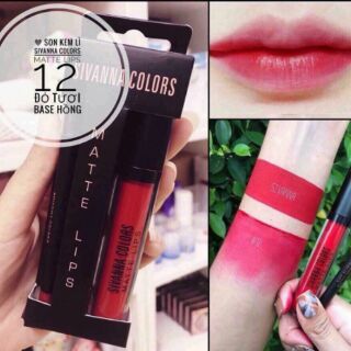 Son Kem Lì Sivanna Colors Matte Lips