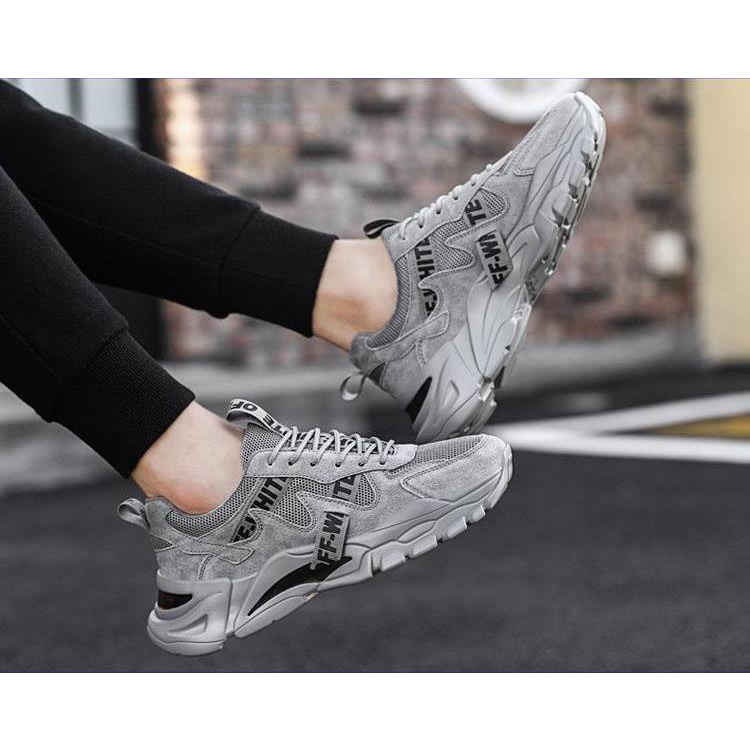 Giày Nam GNMS19 Giày Thể Thao Nam Phong Cách Hàn Quốc Kiểu Dáng Trẻ Trung Size (39-43) | BigBuy360 - bigbuy360.vn