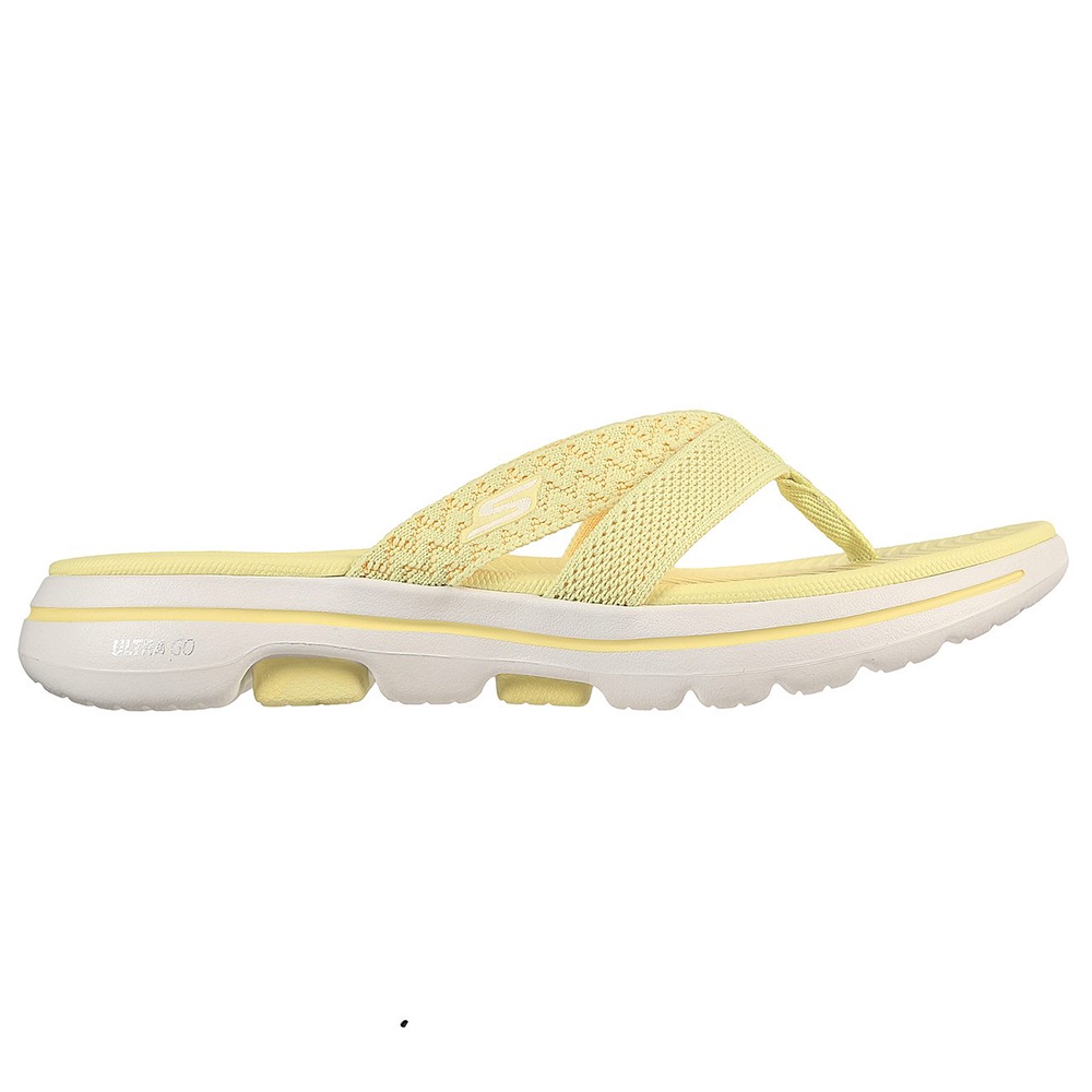 Skechers Nữ Dép Xỏ Ngón On-The-GO Sandals GOwalk 5 - 140085-YEL