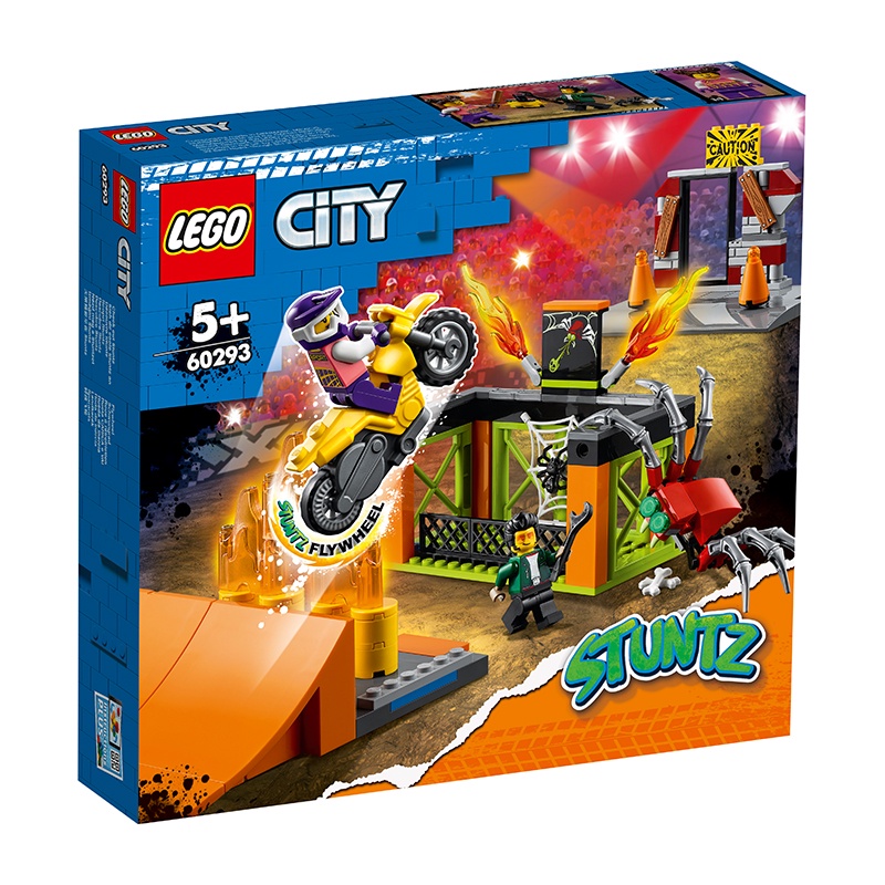 Đồ Chơi LEGO CITY Buổi Biểu Diễn Xe Đua Nhào Lộn 60293