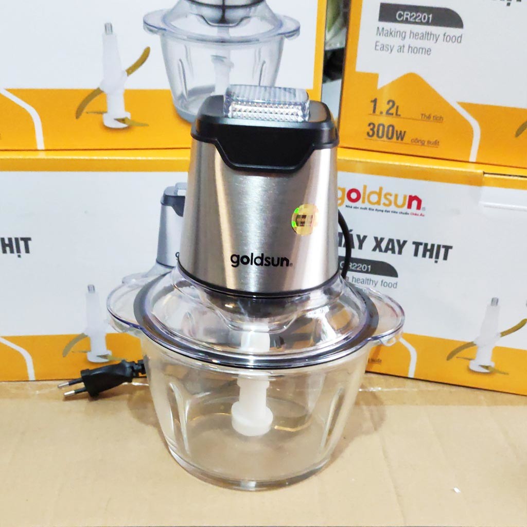 Máy xay thịt đa năng Goldsun CR2201 1,2l chính hãng