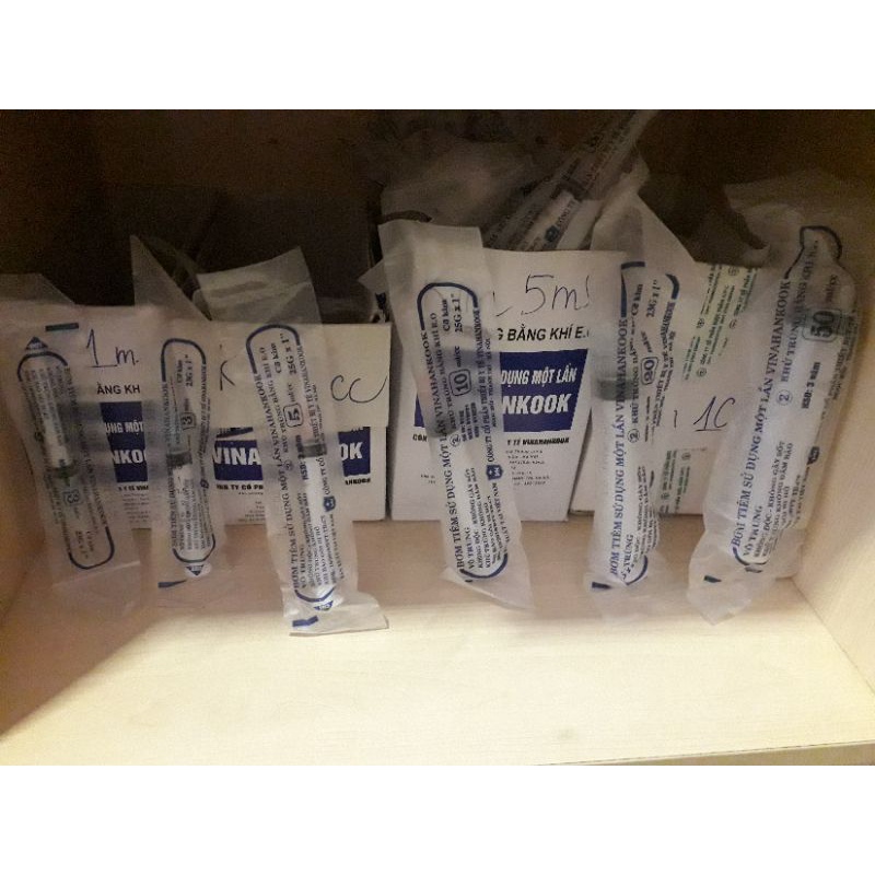 Kim tiêm 1ml, 3ml,5ml,10ml,20ml,50ml