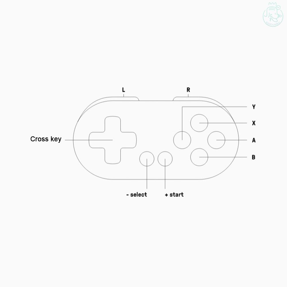 Tay Cầm Chơi Game Bluetooth 8BitDo Zero 2 Cho Nintendo Switch Windows Android macOS