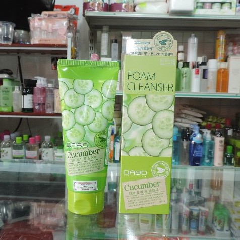 Sữa Rửa Mặt Trắng Da Dabo Dưa Leo Foam Cleanser 180ml sạch da, se khít lỗ chân lông ,mờ vết tàn nhang, giảm nếp nhăn