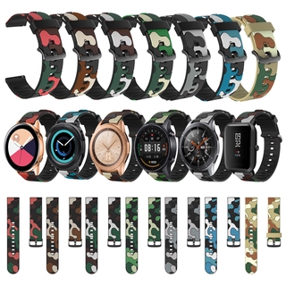 Dây đeo silicon cho đồng hồ thông minh Galaxy Watch 3 41mm 45mm 42mm 46mm Garmin Forerunner 245 245m Amazfit Bip