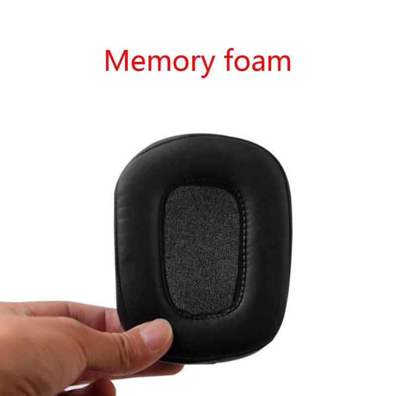 1Pair Leather Ear Pads Soft Foam Ear Cushion for Razer Tiamat 7.1 V2 Headset