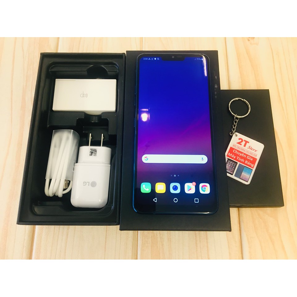 Điện thoại LG G7 Fullbox, tặng sạc nhanh ThinQ màn tai thỏ, Chip Snap 845