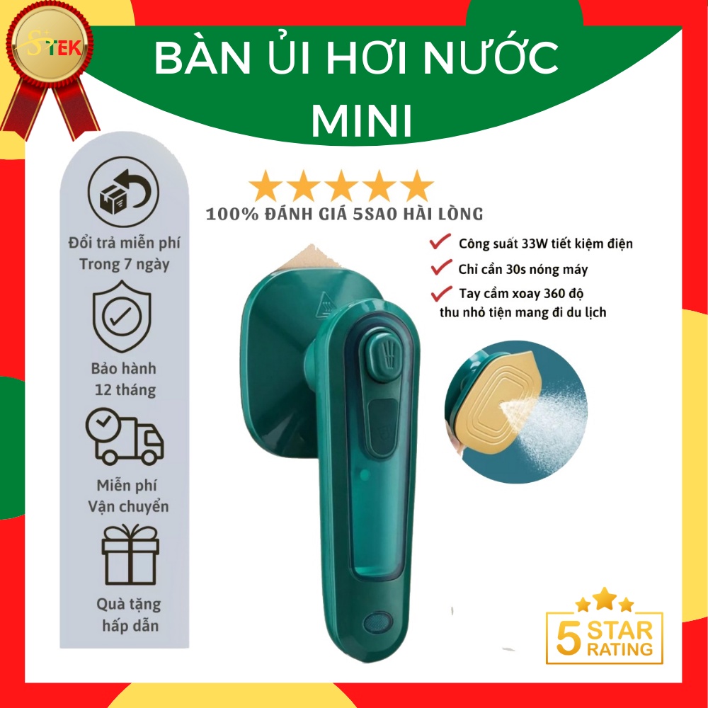 Bàn Là Hơi Nước Cầm Tay Mini Model Home Travel K8 Bàn Ủi Hơi Nước Cầm Tay Nhựa ABS Chịu Nhiệt Chịu Lực Cao Cấp